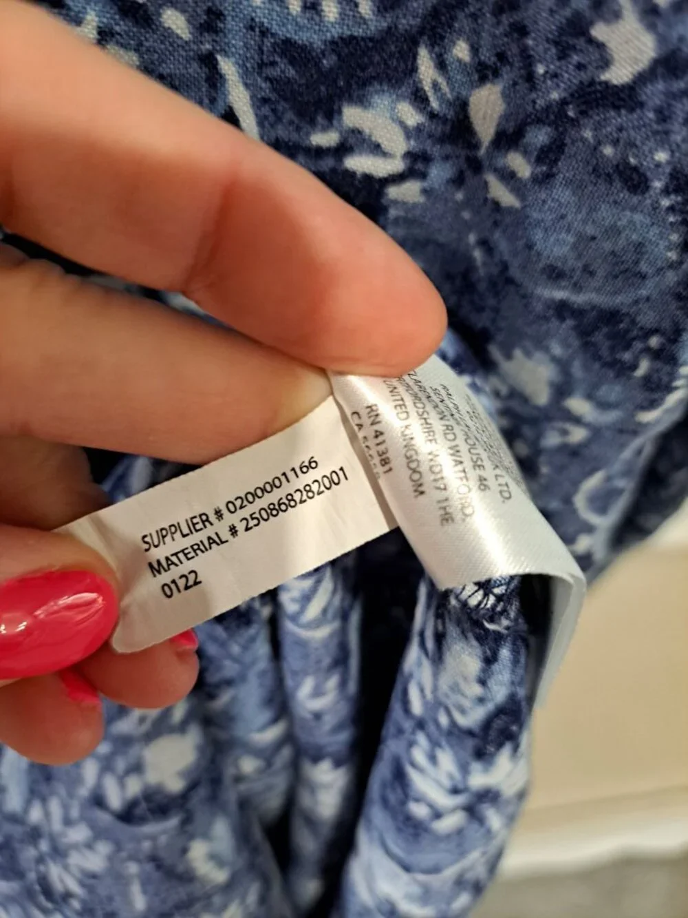 Lauren Ralph Lauren Linen Floral Shirtdress Tie Waist Blue Plus Size 14 Women's - Picture 9 of 12